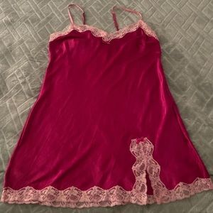 Victoria’s Secret pink slip dress